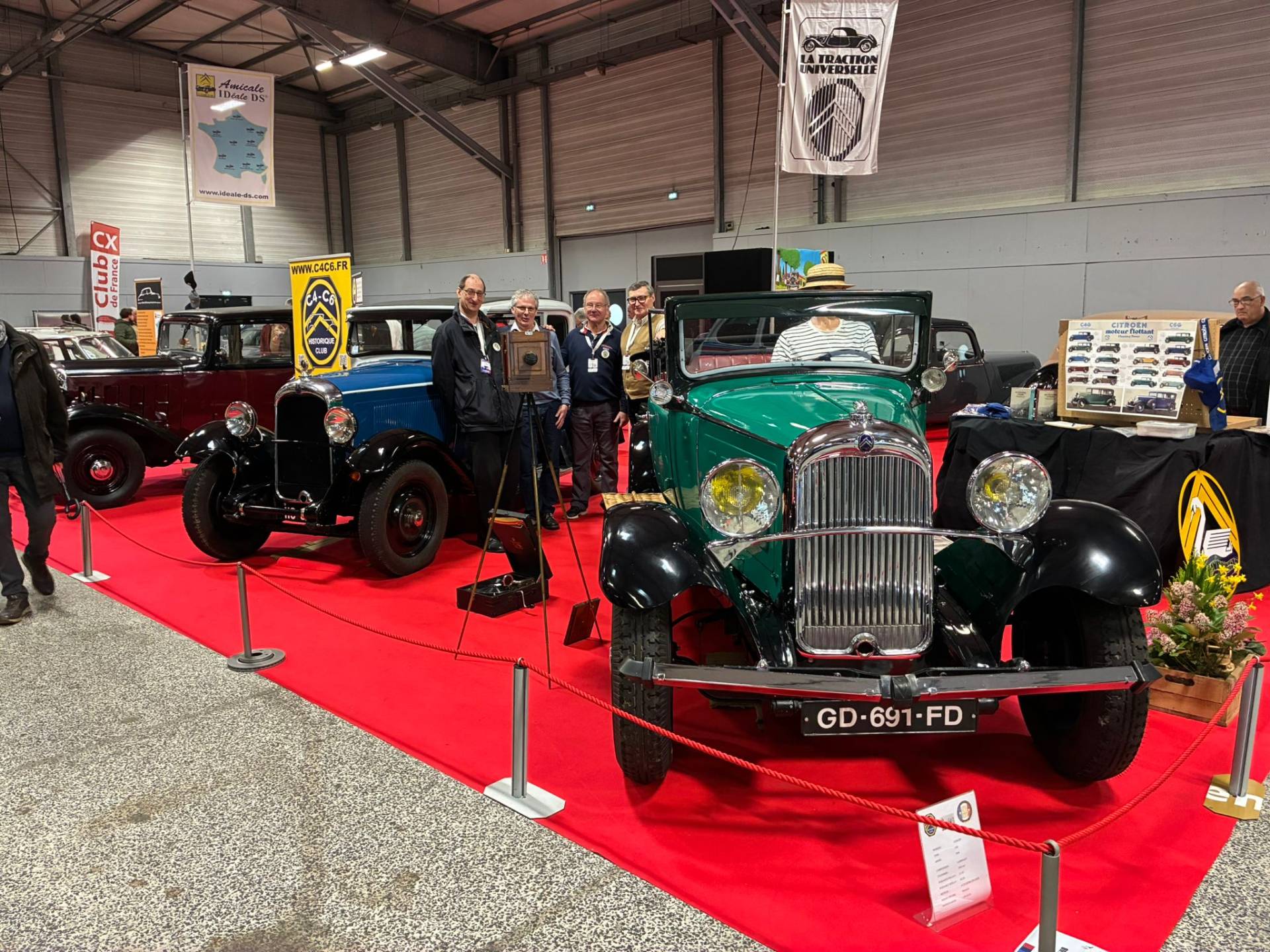 C4C6 Historique Club - Retromobile